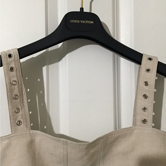 ZARA Crop Top with Long Straps Tan .Very Nice .Brand New with Tags .🏷️ - Picture 2 of 6